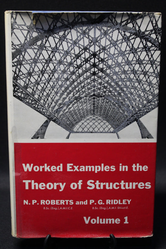Worked Examples in the Theory of Structures Vol. 1 [Second Hand]