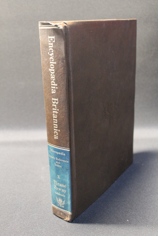 Micropaedia Volume X: Tirane Zywny - Encyclopedia Britannica [Second Hand]