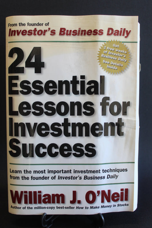 24 Essential Lessons for Investment Success [Second Hand]