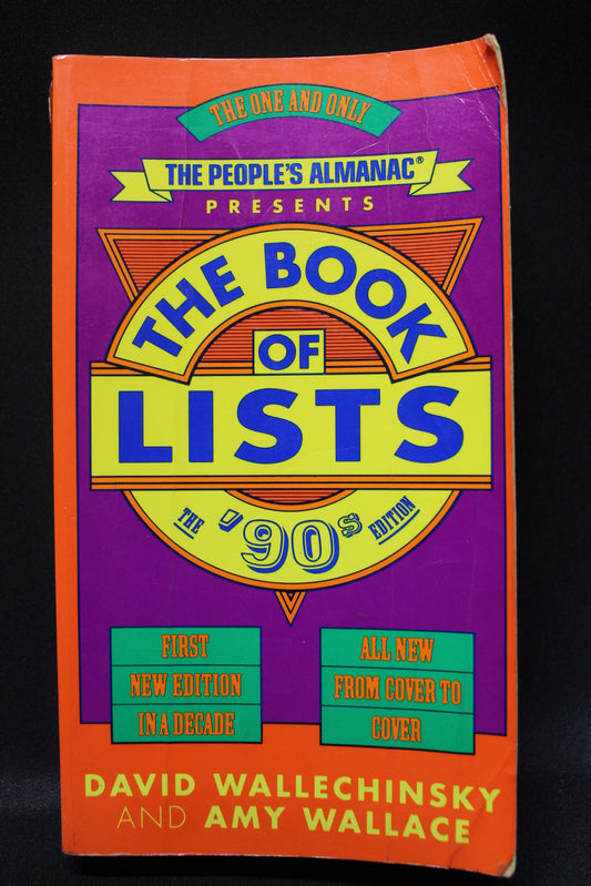 The Book of Lists: The 90's Edition [Second Hand]