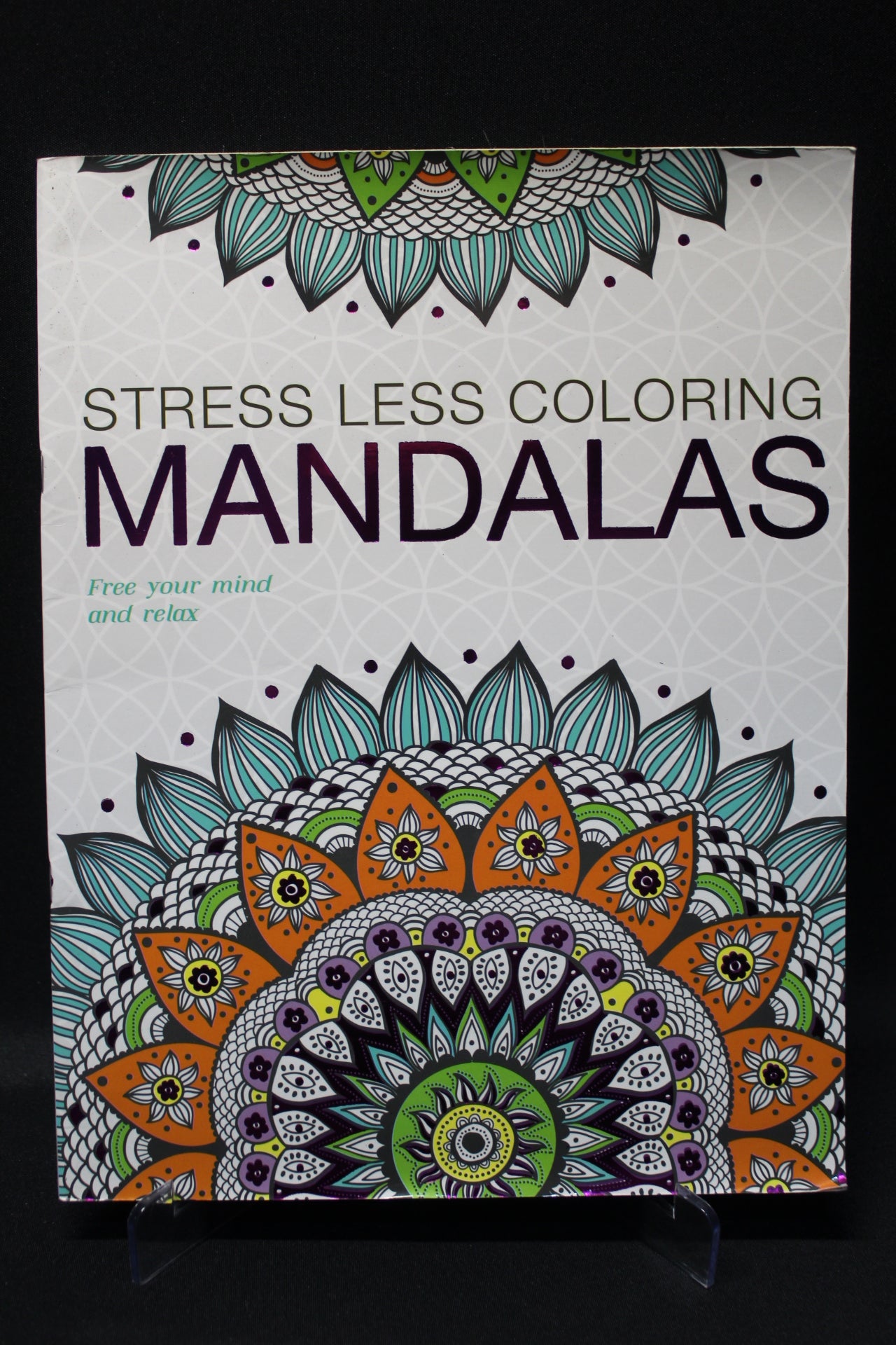 Stress Less Coloring: Mandalas [Second Hand] – Bookmart.co.nz