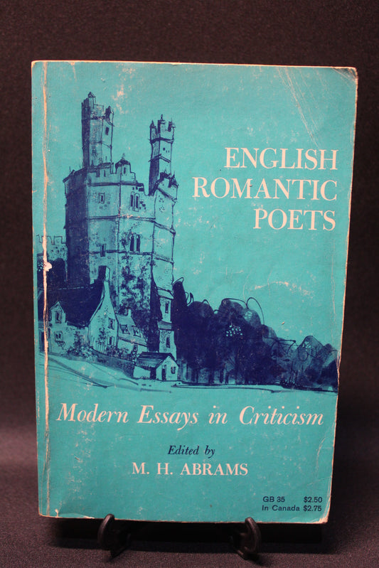 English Romantic Poets: Modern Essays in Criticism [Second Hand]