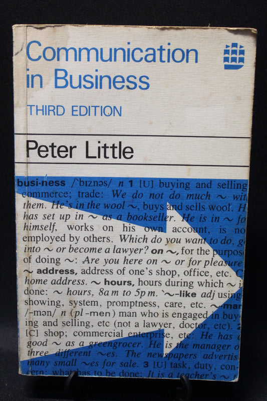 Communication in Business: Third Edition [Second Hand]