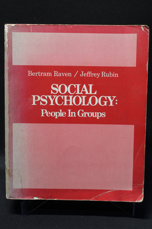 Social Psychology: People in Groups [Second Hand]