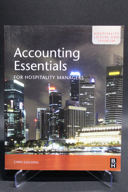 Accounting Essentials for Hospitality Managers [Second Hand]