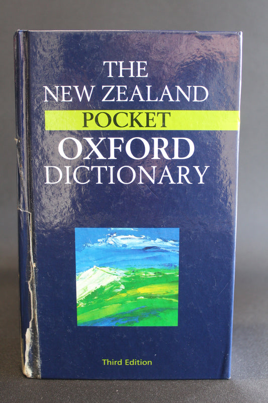 The New Zealand Pocket Oxford Dictionary [Second Hand]