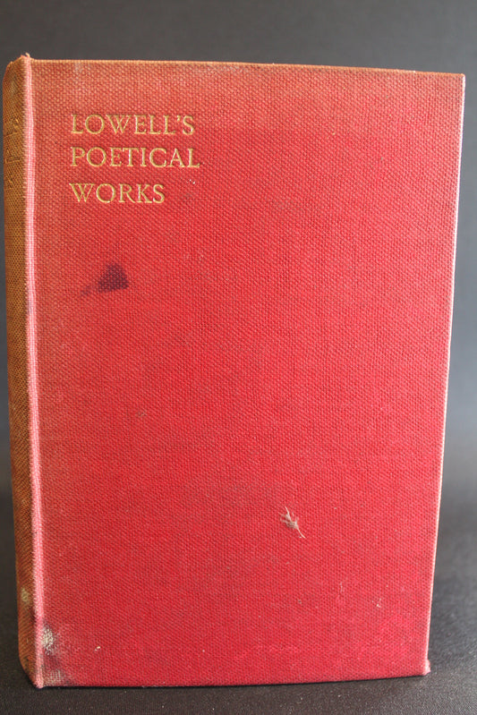 Poetical Works of James Russell Lowell [Second Hand]