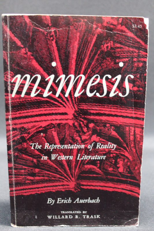 Mimesis: The Representation of Reality in Western Literature [Second Hand]