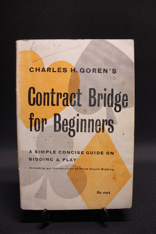 Contract Bridge for Beginners [Second Hand]