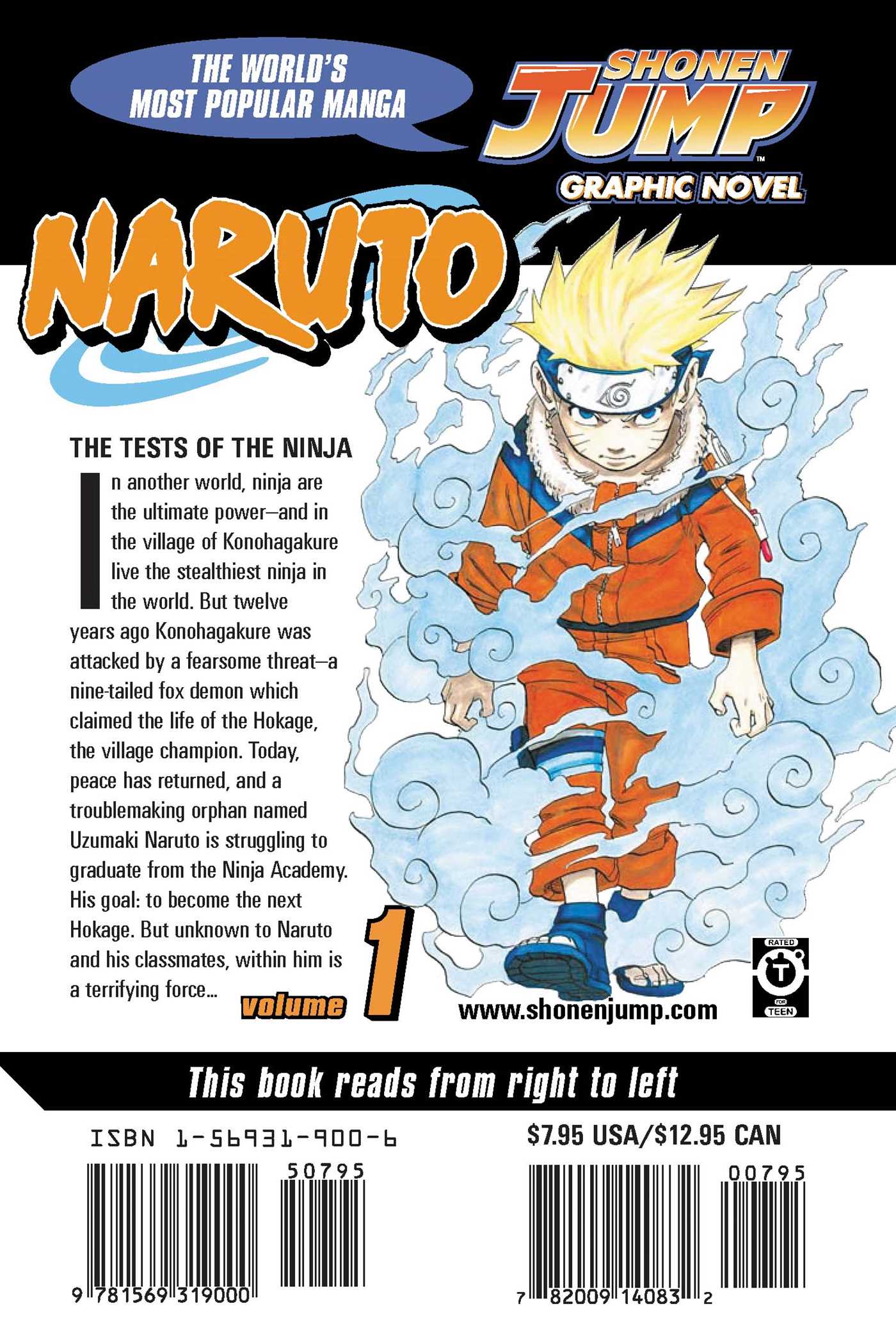 Naruto Vol. 1 – Bookmart.co.nz